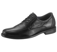 Schnürschuh WALDLÄUFER "Henry", Herren, Gr. 10 (44,5), schwarz, Nappaleder, Schuhe Schnürschuh, in Bequemweite G (=weit), Freizeitschuh, Halbschuh, Schnürschuh (55637507-10) schwarz