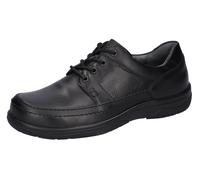 Schnürschuh WALDLÄUFER "KEN", Herren, Gr. 7,5 (41), schwarz, Nappaleder, Schuhe Schnürschuh, in K-Weite = extra weit, Freizeitschuh, Halbschuh, Schnürschuh (61493634-7,5) schwarz