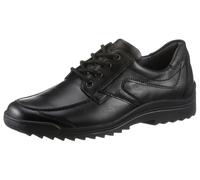 Schnürschuh WALDLÄUFER "Palmer", Herren, Gr. 11,5 (46,5), schwarz, Leder, Schuhe Schnürschuh, in Weite G (= weit), Freizeitschuh, Halbschuh, Schnürschuh (66483927-11,5)