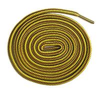 Schnürsenkel Runde 3 mm Dicke Collonil Kordel Durable 150 cm Orangebraun/gelb