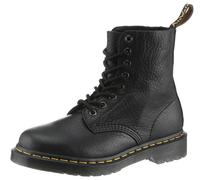 Schnürstiefel DR. MARTENS "8 Eye Boot 1460 Pascal AMBASSADOR", Damen, Gr. 38, schwarz (schwarz ambassador), Leder, unifarben, Schuhe Schnürstiefel, Derber Schnürboots mit Lederinnensohle (54785663-38)