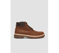 Schnürstiefel im Materialmix 44 braun 6010251.305.44