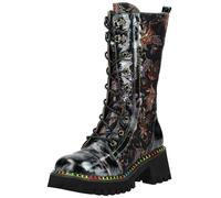 Schnürstiefel LAURA VITA "LAURA VITA Stiefel Leder", Damen, Gr. 35, schwarz, Leder, Schuhe Schnürstiefel (72100138-35)