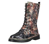 Schnürstiefel LAURA VITA "LAURA VITA Stiefel Leder/Synthetik", Damen, Gr. 38, schwarz multi, Leder, Synthetik, Schuhe Schnürstiefel (75999659-38) schwarz multi