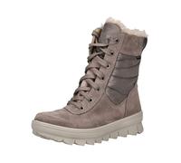 Schnürstiefel LEGERO "Legero Stiefel Veloursleder/Textil", Damen, Gr. 40, braun (altrosa), Textil, Veloursleder, Schuhe Schnürstiefel (81706969-40) altrosa