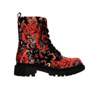 La Strada 2405206-4601 Mehrfarbig Red flower velvet EU 40