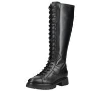 Schnürstiefel NERO GIARDINI "Nero Giardini Stiefel Leder", Damen, Gr. 38, schwarz, Leder, Schuhe Schnürstiefel (54387469-38) schwarz