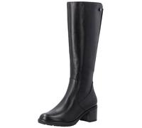 Schnürstiefel REMONTE "Remonte Stiefel Leder", Damen, Gr. 38, schwarz, Leder, Schuhe Schnürstiefel (95371762-38) schwarz