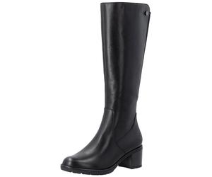 Schnürstiefel REMONTE "Remonte Stiefel Leder", Damen, Gr. 38, schwarz, Leder, Schuhe Schnürstiefel (95371762-38) schwarz