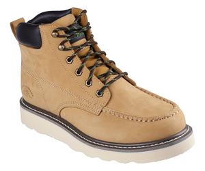 Schnürstiefel SKECHERS "KADMIEL JOHN DEERE-GRAND CREEK", Herren, Gr. 40, braun (hellbraun), Leder, Schuhe Schnürstiefel, Boots mit John Deere Collaboration (99820954-40) hellbraun