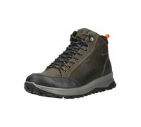Schnürstiefelette ARA "Ara Stiefelette Leder", Damen, Gr. 43, braun (schwarz, grün), Leder, Schuhe Schnürstiefelette (97941356-43) schwarz, grün