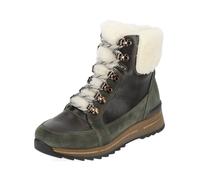 Schnürstiefelette ARA "Ara Stiefelette Leder/Synthetik", Damen, Gr. 36,5, forest, Leder, Synthetik, Schuhe Schnürstiefelette (67630523-36,5)