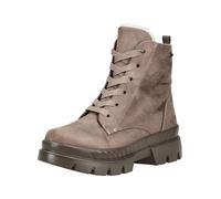 Schnürstiefelette ARA "Ara Stiefelette Leder/Textil", Damen, Gr. 38, braun (cashmere), Leder, Textil, Schuhe Schnürstiefelette (60737308-38) cashmere