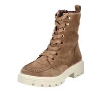 ara Stiefelette Veloursleder Braun/Beige Warmfutter - 38