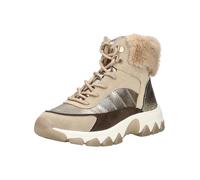 Schnürstiefelette BAGATT "BAGATT Stiefelette Lederimitat/Textil", Damen, Gr. 40, beige, Lederimitat, Textil, Schuhe Schnürstiefelette (26241252-40)