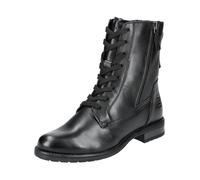 Schnürstiefelette BAGATT "BAGATT Stiefelette Nappaleder", Damen, Gr. 38, schwarz, Nappaleder, Schuhe Schnürstiefelette (79731158-38)
