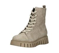 Schnürstiefelette BAGATT "BAGATT Stiefelette Nubukleder", Damen, Gr. 41, beige, Nubukleder, Schuhe Schnürstiefelette (45845502-41)