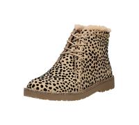 Schnürstiefelette BLOWFISH "Blowfish Stiefelette Lederimitat/Textil", Damen, Gr. 37, leopard, Lederimitat, Textil, Schuhe Schnürstiefelette (58568931-37) leopard