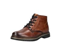 Schnürstiefelette BUGATTI "bugatti Stiefelette Leder", Damen, Gr. 42, cognac, Leder, Schuhe (55650635-42) cognac