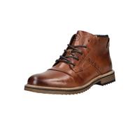 Schnürstiefelette BUGATTI "bugatti Stiefelette Leder", Herren, Gr. 42, cognac, Leder, Schuhe Schnürstiefelette (65674932-42) cognac