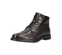 Bugatti Herren Schnürstiefel Doro 3318373A44100 Glattleder Mittelbraun Größe 45