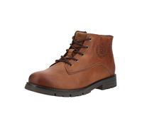 Schnürstiefelette BUGATTI "bugatti Stiefelette Leder", Herren, Gr. 46, braun (cognac), Leder, Schuhe Schnürstiefelette (90882760-46) cognac