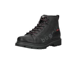 Schnürstiefelette BUGATTI "bugatti Stiefelette Lederimitat", Herren, Gr. 42, schwarz, Lederimitat, Schuhe Schnürstiefelette (46329746-42) schwarz