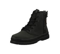 Schnürstiefelette BUGATTI "bugatti Stiefelette Lederimitat", Herren, Gr. 48, schwarz, Lederimitat, Schuhe Schnürstiefelette (44411845-48) schwarz