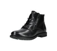Schnürstiefelette BUGATTI "bugatti Stiefelette Nappaleder", Herren, Gr. 45, schwarz, Nappaleder, Schuhe Schnürstiefelette (43014143-45) schwarz