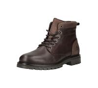 Schnürstiefelette BULLBOXER "Bullboxer Stiefelette Leder", Damen, Gr. 42, dunkelbraun, Leder, Schuhe Schnürstiefelette (42047526-42) dunkelbraun