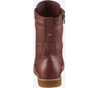 Schnürstiefelette ANDREA CONTI, Damen, Gr. 37, rot (burgund), Glattleder, Leder, Rindsleder, Schuhe Schnürstiefelette, Topseller (29876127-37) burgund