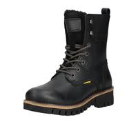 Schnürstiefelette CAMEL ACTIVE "camel active Stiefelette Leder", Damen, Gr. 38, schwarz, Leder, Schuhe Schnürstiefelette (83446133-38) schwarz