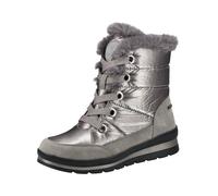 Schnürstiefelette CAPRICE "Caprice Stiefelette Lederimitat/Textil", Damen, Gr. 37,5, beige (taupe), Lederimitat, Textil, Schuhe Schnürstiefelette (17064851-37,5) taupe