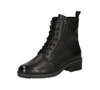 Schnürstiefelette CAPRICE "Caprice Stiefelette Nappaleder", Damen, Gr. 39, schwarz, Nappaleder, Schuhe Schnürstiefelette (25860368-39) schwarz