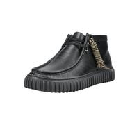 Clarks Originals Chukka-Stiefel Torhill Hi – schwarzes Leder – Herren 42 EU