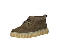 Schnürstiefelette CLARKS "Clarks Stiefelette Nubukleder", Herren, Gr. 43, braun (khaki), Nubukleder, Schuhe Schnürstiefelette (75045946-43) khaki