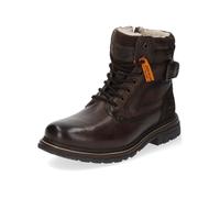 Schnürstiefelette DOCKERS BY GERLI "Dockers by Gerli Stiefelette Leder", Damen, Gr. 41, braun, Leder, Schuhe Schnürstiefelette (75549505-41) braun