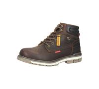 Schnürstiefelette DOCKERS BY GERLI "Dockers by Gerli Stiefelette Leder", Damen, Gr. 44, Lederimitat, braun (schoko), Schuhe Schnürstiefelette (36761769-44) schoko