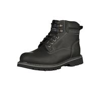 Schnürstiefelette DOCKERS BY GERLI "Dockers by Gerli Stiefelette Leder", Damen, Gr. 45, schwarz, Leder, Schuhe Schnürstiefelette (68449635-45) schwarz