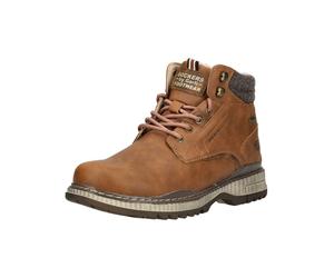 Schnürstiefelette DOCKERS BY GERLI "Dockers by Gerli Stiefelette Lederimitat", Damen, Gr. 41, cognac, Lederimitat, Schuhe Schnürstiefelette (38377060-41) cognac