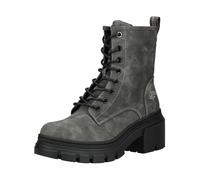 Schnürstiefelette DOCKERS BY GERLI "Dockers by Gerli Stiefelette Lederimitat", Damen, Gr. 41, grau (dunkelgrau), Lederimitat, Schuhe Schnürstiefelette (57993133-41) dunkelgrau