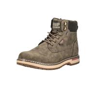 Schnürstiefelette DOCKERS BY GERLI "Dockers by Gerli Stiefelette Lederimitat", Damen, Gr. 43, braun (khaki), Lederimitat, Schuhe Schnürstiefelette (73714022-43) khaki