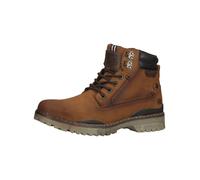 Schnürstiefelette DOCKERS BY GERLI "Dockers by Gerli Stiefelette Lederimitat", Damen, Gr. 44, cognac, Lederimitat, Schuhe Schnürstiefelette (48635667-44) cognac