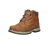 Winterboots DOCKERS BY GERLI, Herren, Gr. 44, braun (cognac), Lederimitat, Schuhe, Schnürboots mit Warmfutter (52946233-44) cognac