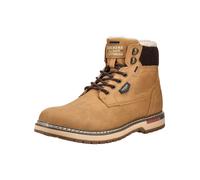 Schnürstiefelette DOCKERS BY GERLI "Dockers by Gerli Stiefelette Lederimitat", Damen, Gr. 45, Textil, braun (golden tan), Lederimitat, Schuhe Schnürstiefelette (66531825-45) golden tan