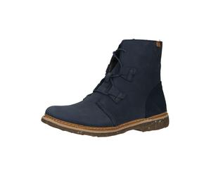 Schnürstiefelette EL NATURALISTA "El Naturalista Stiefelette Leder", Damen, Gr. 38, ocean, Leder, Schuhe Schnürstiefelette (25468247-38) ocean