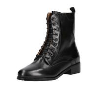 Schnürstiefelette EVERYBODY "Everybody Stiefelette Leder", Damen, Gr. 38, schwarz, Leder, Schuhe (72943402-38) schwarz