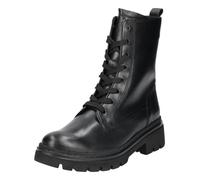 Gabor Damen Combat Boots, Frauen Stiefeletten,Leichte Mehrweite (G),halbstiefel,Kurzstiefel,uebergangsschuhe,schwarz (Mel.),38 EU / 5 UK