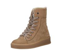 Schnürstiefelette GABOR COMFORT "Gabor Comfort Stiefelette Nubukleder", Damen, Gr. 42, beige, Nubukleder, Schuhe Schnürstiefelette (40674552-42)