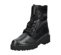 Schnürstiefelette GABOR "Gabor Stiefelette Leder", Damen, Gr. 36, schwarz, Leder, Schuhe Schnürstiefelette (32748335-36)